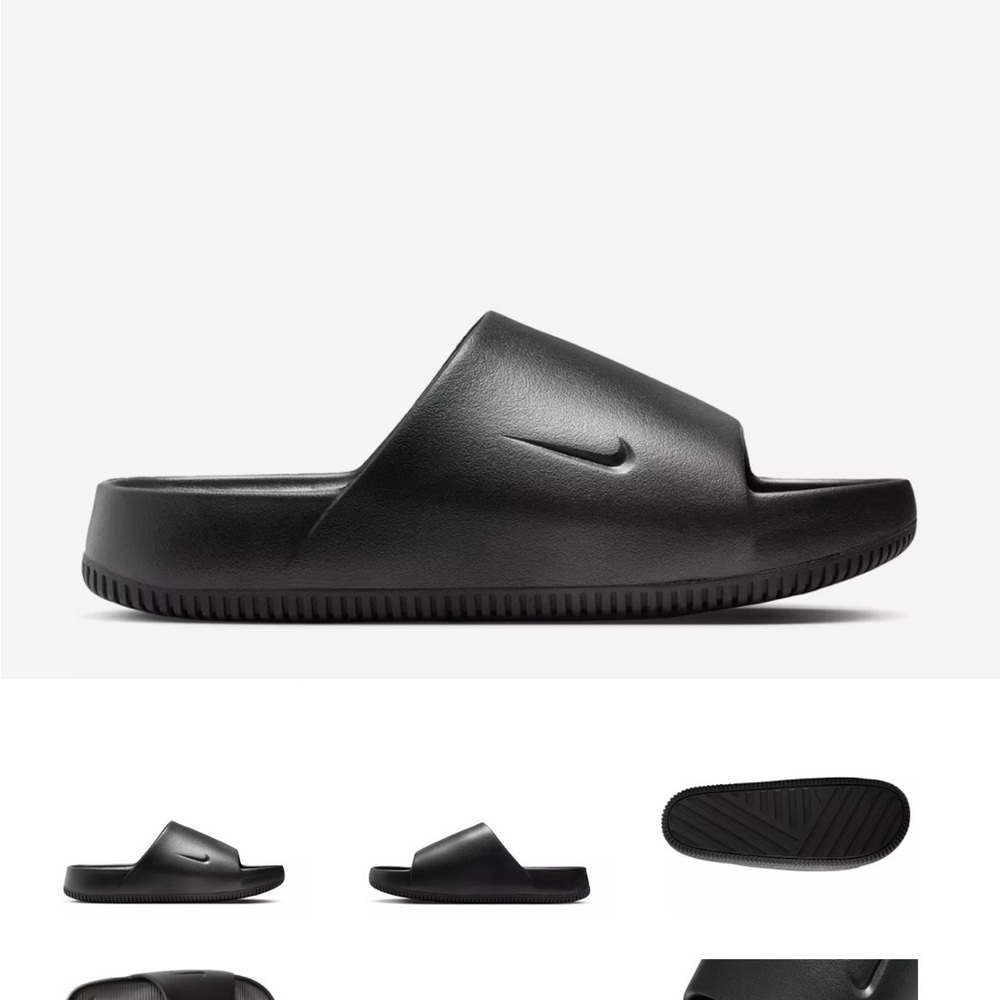 Nike Men's Black Slide Sandals
